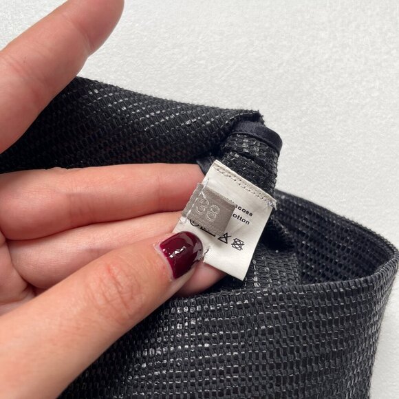 Lecoanet Hemant Mini Skirt Black Size IT 38 US 2 NEW NWT - Picture 6 of 9